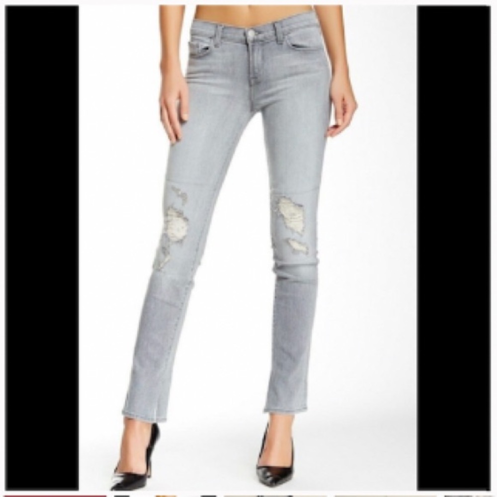 J Brand Destroyed Jeans